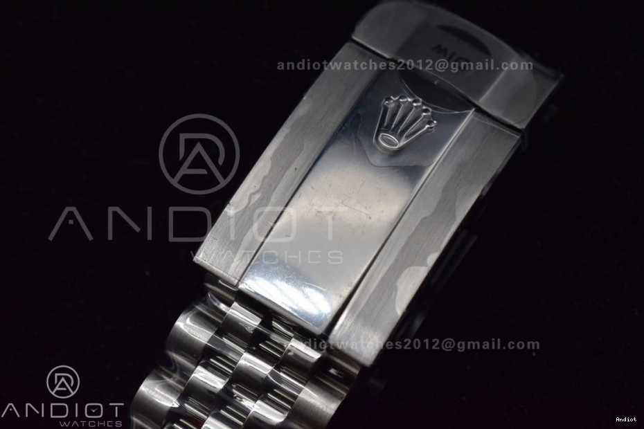 Black 41 Dial DateJust SA 633 126334 Best 904L 1:1 Edition Bracelet WellDesigned DIWF Jubilee Stick Steel on 0822